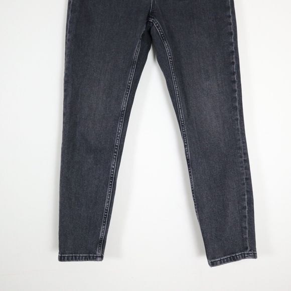 Everlane Size 28 Ankle High Rise Jeans Stretch Denim Gray Skinny Leg - Picture 6 of 9